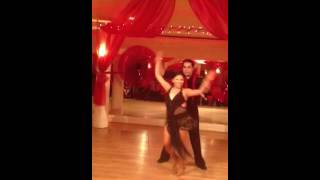 When Love Takes Over - Hustle Dance Routine - Nancy Bocanegra and Joel Caceres