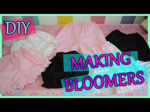 DIY: Making Bloomers | MeLikesTea