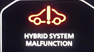How to Fix & Reset Hybrid System Warning Light Stays On or Flashing | Hybrid System Malfunction