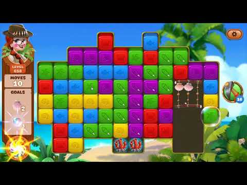 Lost Island Blast Adventure Level 618 - No Boosters