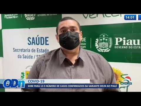 Sobe para 12 o número de casos confirmados da variante delta no Piauí 28 12 2021
