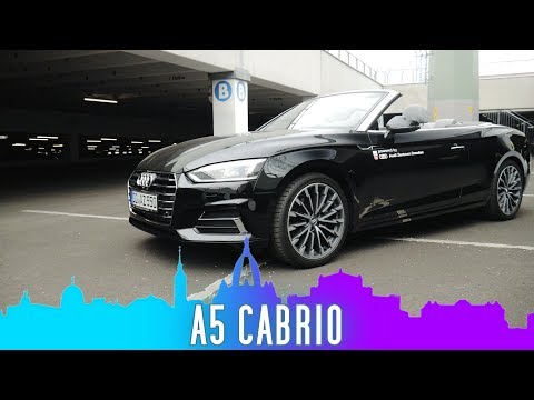 Audi A5 Cabriolet V6 | Der Test | Fahrbericht | Review | Deutsch | 2017