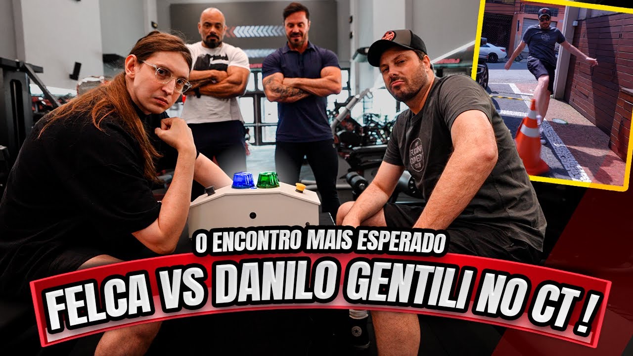 FELCA VS DANILO GENTILI NO CT - O ENCONTRO MAIS ESPERADO ACONTECEU !