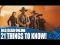 Red Dead Online - 21 Things We Wish We Knew Before We Played