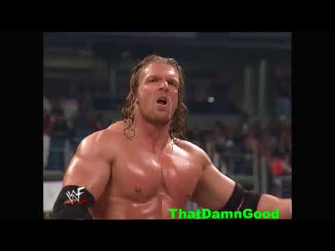 WWF RAW IS WAR The Single Rematches.Triple H vs Chris Jericho Sept 11 2000