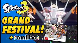 GRAND FESTIVAL Splatfest + NEW Amiibo Announced for Splatoon 3!