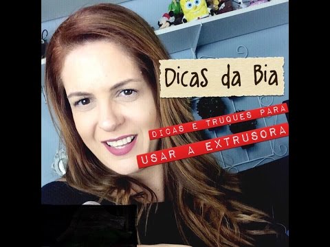 Dicas para usar a Extrusora sem esforço - Dicas da Bia - Bia Cravol