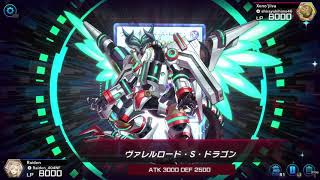 遊戯王 マスターデュエル_対戦録003　ドラゴンメイドvsヴァレット&？？？