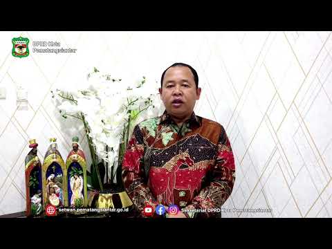 Ucapan Selamat Natal 2025 dan Tahun Baru 2026 dari Ketua DPRD Kota Pematangsiantar