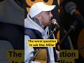 The Worst Question To Ask Mac Miller Macmiller Music Interview Rap Mac Question Worst Ask