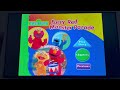 Sesame Street FURRY RED MONSTER PARADE DVD Menu Walkthrough