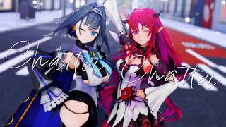 【hololive MMD】IRyS × Kronii『Chatter Chatter』【4K】