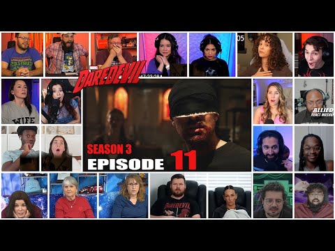 Daredevil Season 3 Episode 11 Reaction Mashup