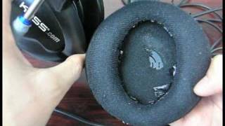 Video thumbnail for How to replace ear cushions on the Koss UR-20 headphone by thoughtshots