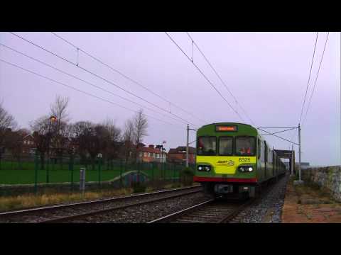 Dart train number 8325 - Booterstown to Blackrock