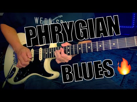 C Phrygian Blues Jam | Sexy Guitar Backing Track