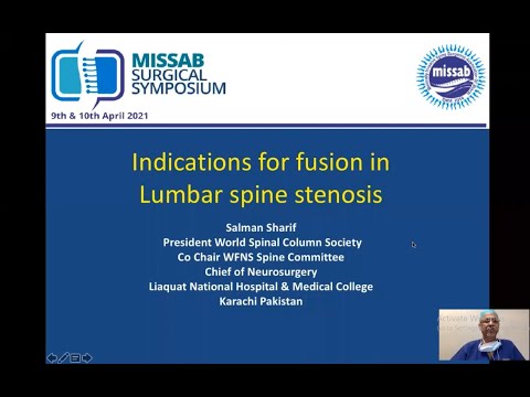 Indication for Fusion in Lumbar Spinal Stenosis