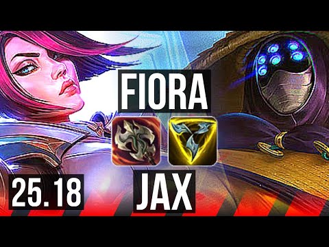FIORA vs JAX (TOP) | 71% winrate | NA Challenger | 25.18