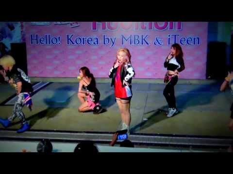 "Excellent" cover 4minute @ audition "Hello! Korea by MBK & iTeen" #21