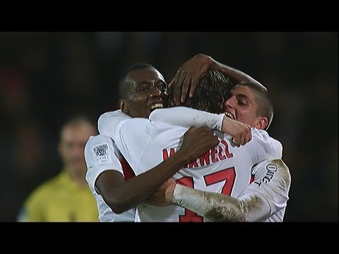 But MAXWELL (37') - Montpellier Hérault SC - Paris Saint-Germain (1-1 / 2012-13