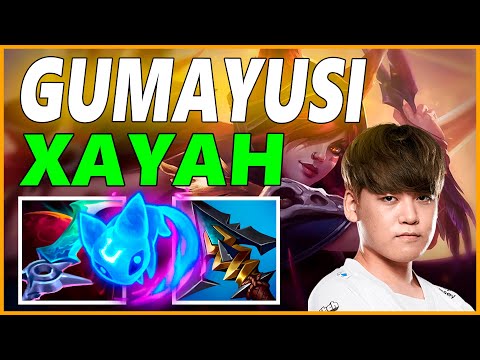 ⚡GUMAYUSI XAYAH ADC GAMEPLAY⚡SEASON 12 LEAGUE OF LEGENDS
