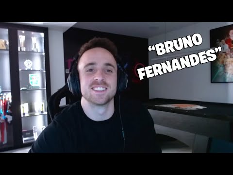 Diogo Jota explains how to pronounce "Bruno Fernandes"