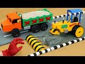 The Devil S Hand Destroys The Road DIY Modern Road Roller Rebuilds It Village Road