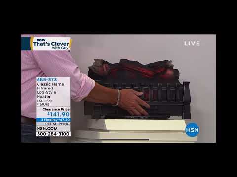 HSN Classic Flame Log Insert