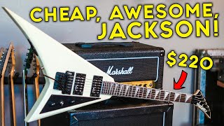 Video thumbnail for METAL GUITAR BARGAIN - Jackson JS32 Rhoads (Used Guitar Review) by Guitar MAX
