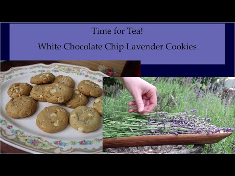 Recette Cookies &agrave; la lavande et chocolat blanc