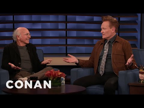 Larry David Has No Desire To Be Conan's Friend | CONAN on TBS