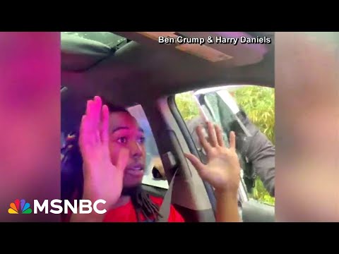 Video shows Florida officer punching Black man, smashing car window during traffic stop