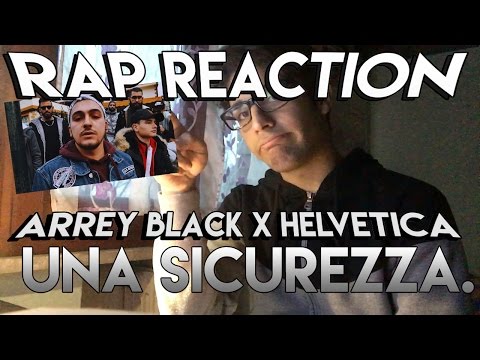 RAP REACTION - HELVETICA (ARREY BLACK) UNA SICUREZZA