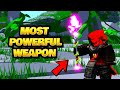 Got the MOST Powerful Weapon in Roblox Islands