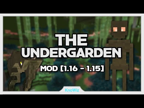 A dimension under the Bedrock!  The Undergarden Mod - Minecraft Mods Overview [FR]