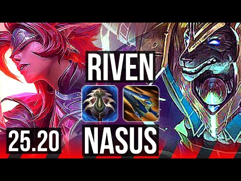 RIVEN vs NASUS (TOP) | KR Diamond | 25.20