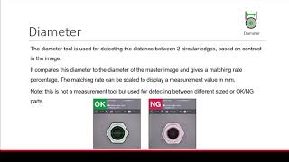 IV3 Vision Sensor Support | Tools | Diameter