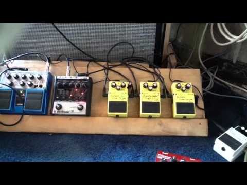 Mustang Mod Tube Blaster Brown Crunch SD1 Shoot Out