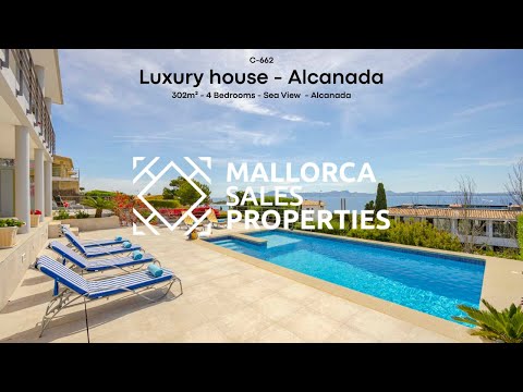 Spetacular Vila - Luxury house in Alcanada - with sea view - Mallorca