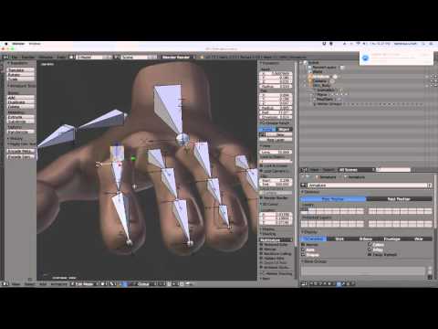 Orientation of Bones-Blender Tip
