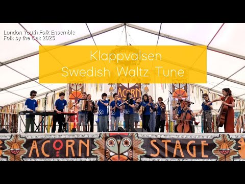 Klappvalsen - Swedish Waltz Tune @Folk by the Oak #folkbytheoak #swedish #ChapmanShum #blindpianist