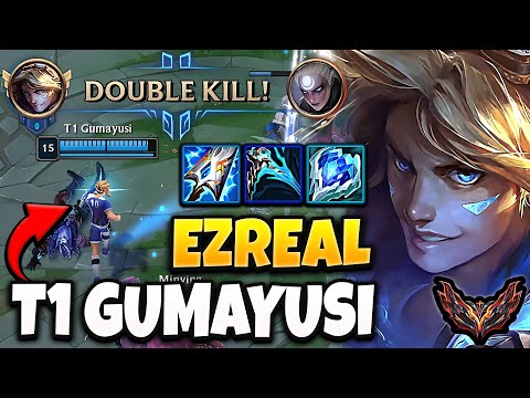 T1 Gumayusi Ezreal ADC vs Draven - Korea Grandmaster Patch 14.3 ✅