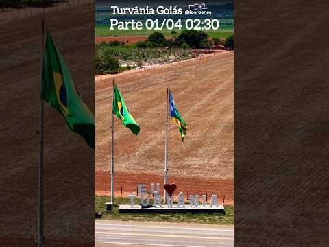 TURVÂNIA GOIÁS, PROJETO VISÃO AÉREA - VISTA GERAL DA CIDADE PARTE 01/04.