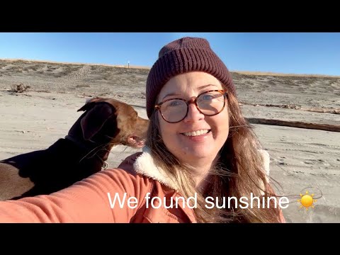 A day in my life | Oregon van life | getting out of the rain and into sunshine and sand #beach
