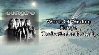 Words Of Wisdom - Europe - Traduction en Français