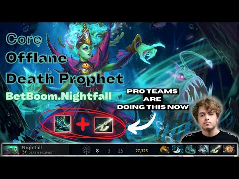 DPC SEASON 1 most POPULAR pick ALL REGION : DEATH PROPHET CORE - Betboom.Nightfall easy GUIDE