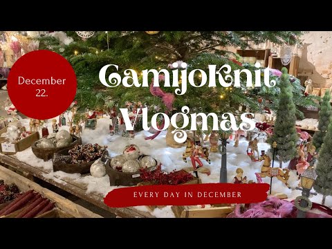 Day 22 of vlogmas. Welcome to knitting, yarn and everyday life here in Denmark