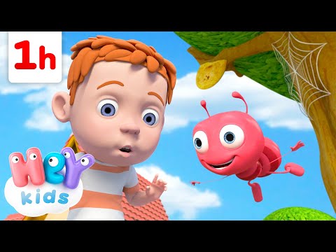 La fourmi m’a piqué la main | Chansons avec des Animaux ! | HeyKids en Français