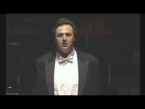 Joshua Owen Mills Tenor Sings Bleuet by Poulenc