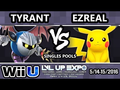 LVL Up Expo - NME | Tyrant (MK) Vs. Ezreal (Pikachu) SSB4 Pools - Smash Wii U - Smash 4
